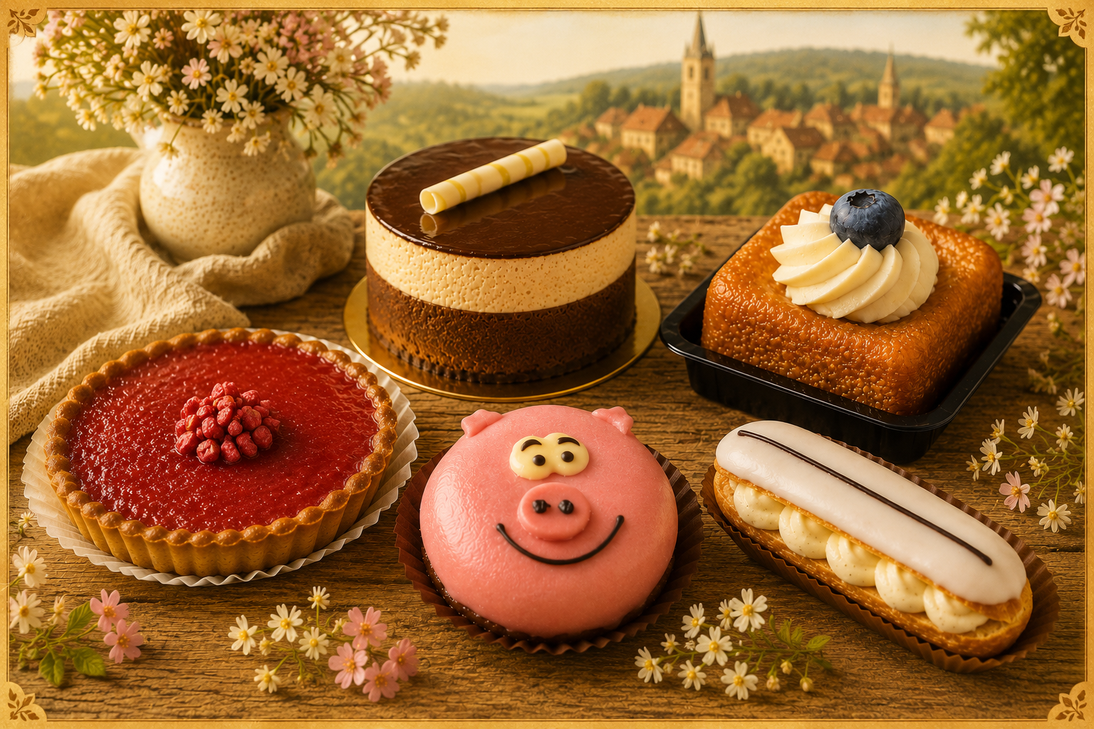 Pâtisseries individuelles — Le Petit Colignois